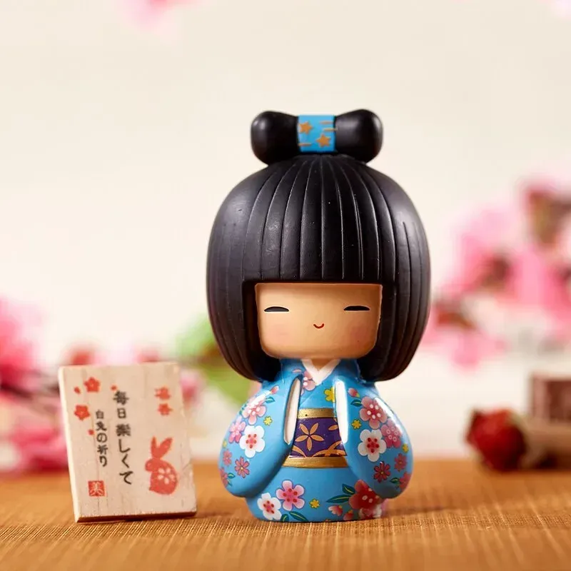 Japon style kokeshi figurine japonaise artisanale