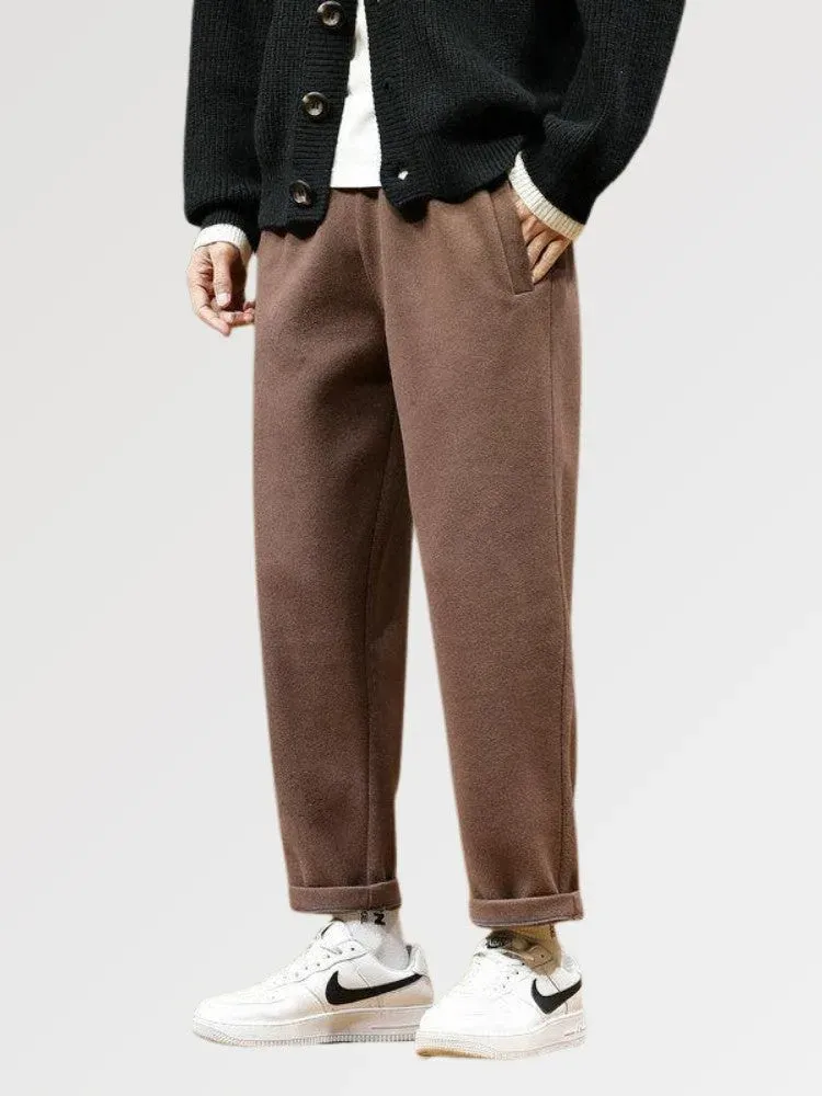 Japon style Furisu pantalon en laine homme hiver