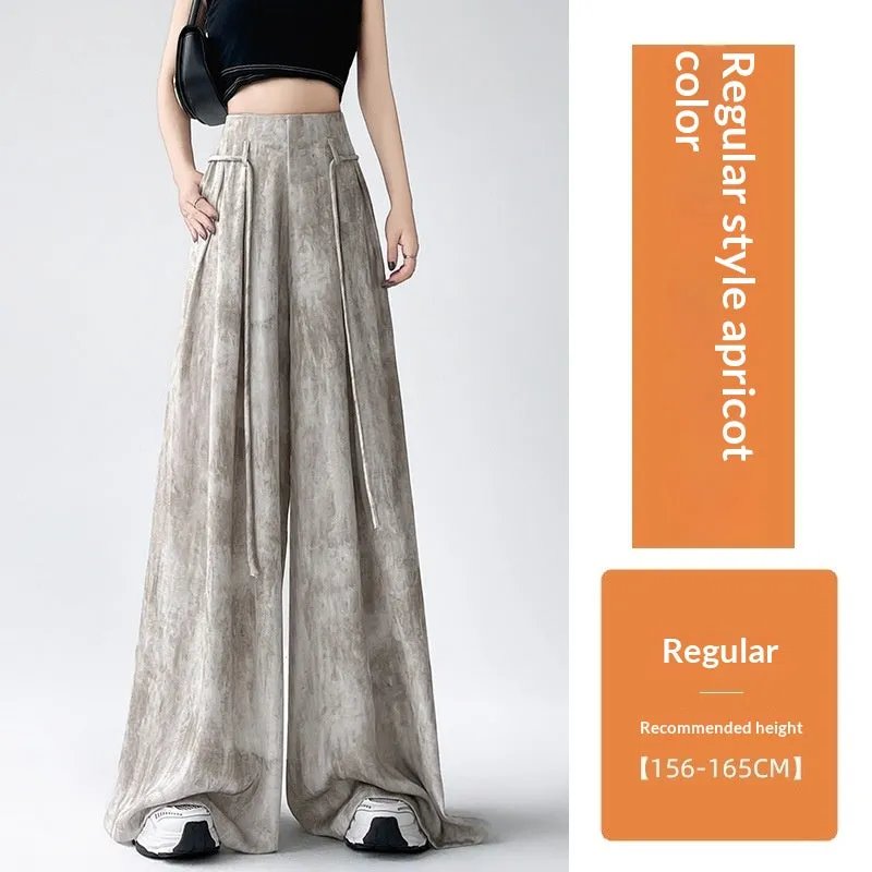 Esprit du Japon pantalon japonais ample cordon