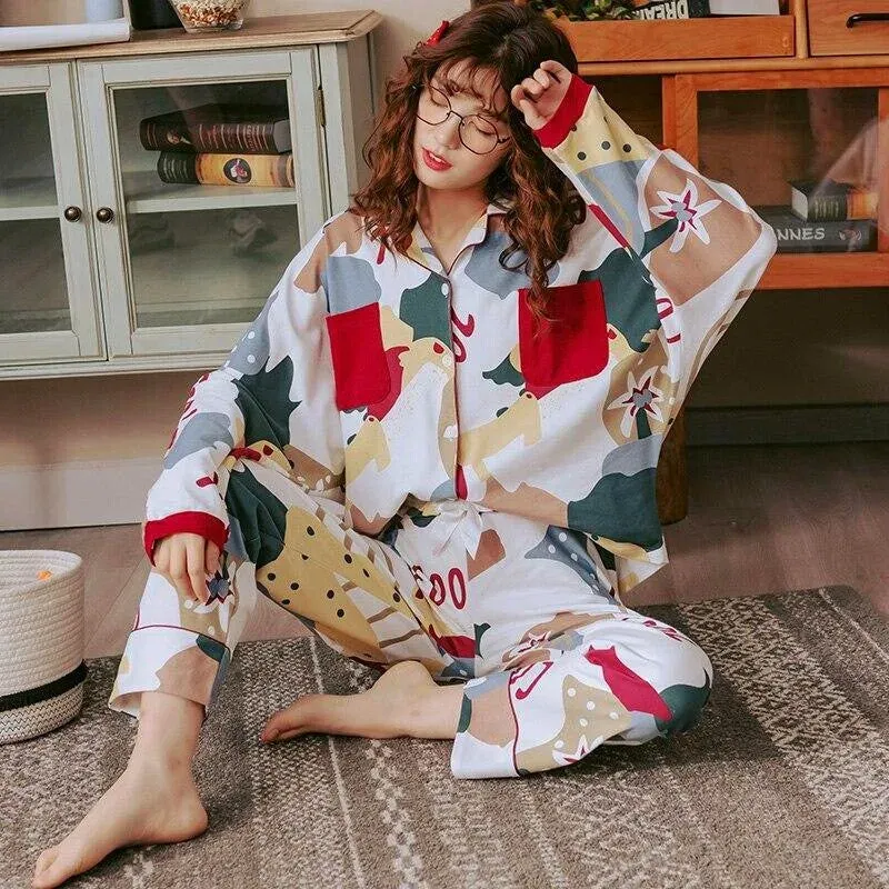 Japon style pyjama japonais ensemble coton