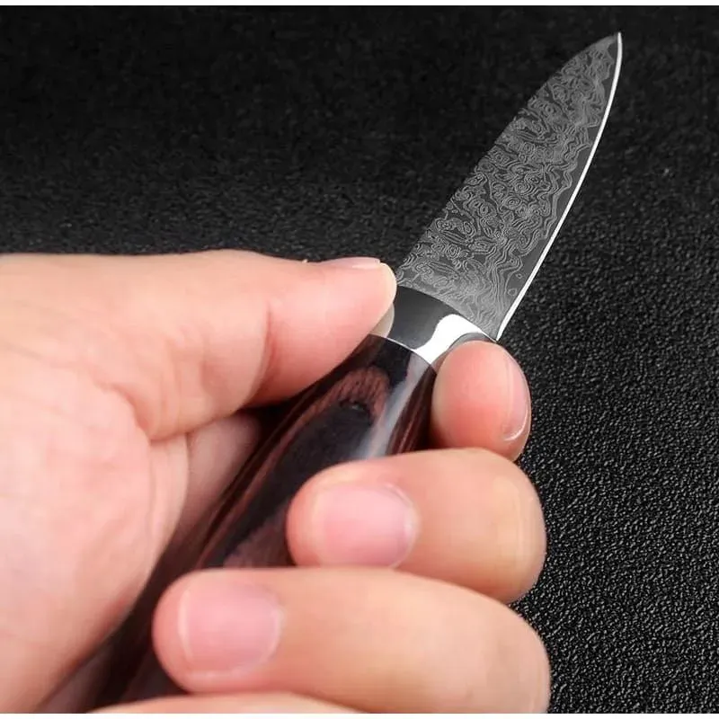 Japon style Knife Koizumi couteau japonais lame asymétrique 9 cm