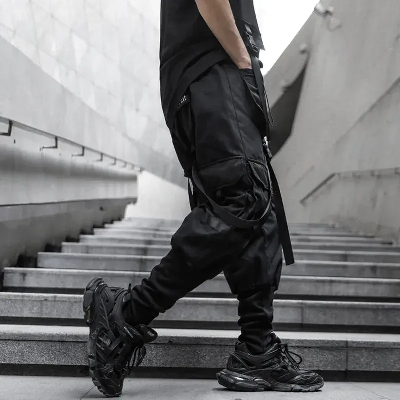 Japon style pantalon cargo Yuzuho poches