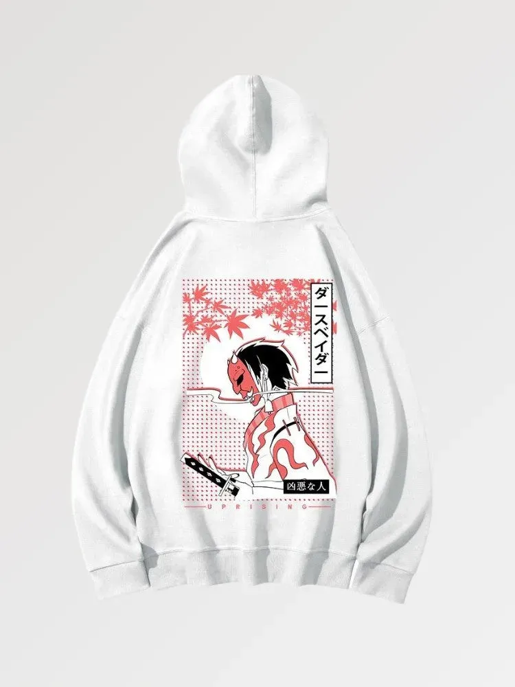 Japon style Akioloas Sweat Japonais kanji