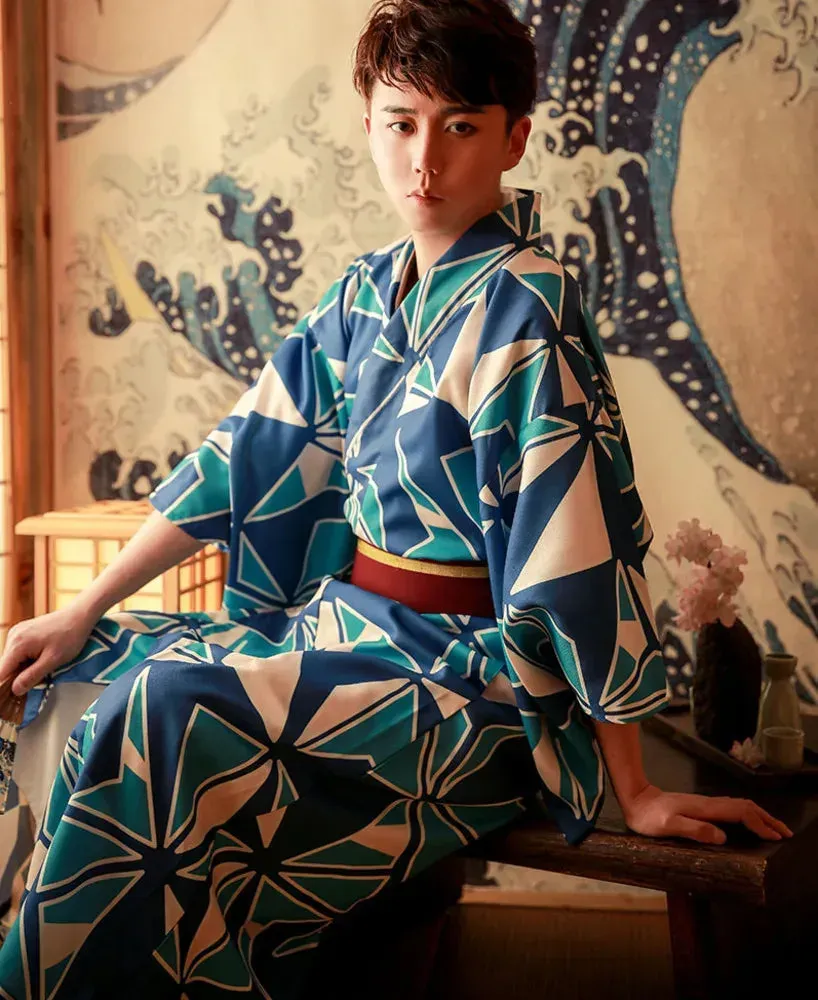 Japon style Kimono D’intérieur Homme kimono ajustable