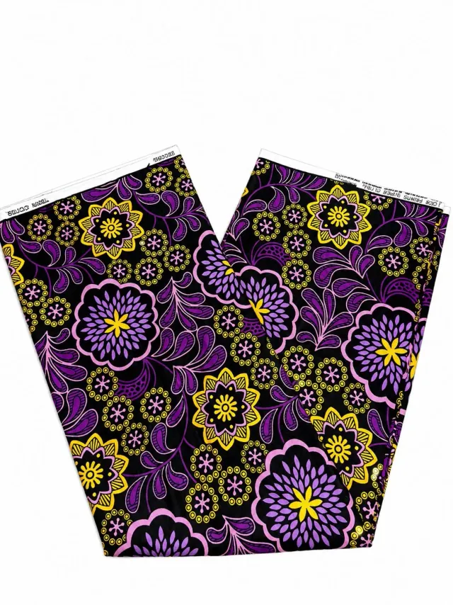 KAVAZI FB-48 tissu coton 6 yards couture