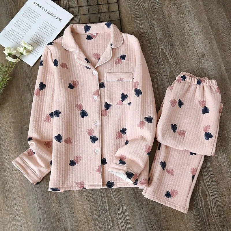 Japon style Pyjama Japonais Femme kimono coton