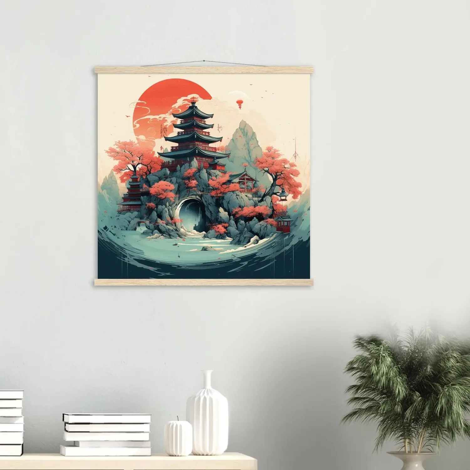 Japon Style Okoiyuma Tableau Japonais