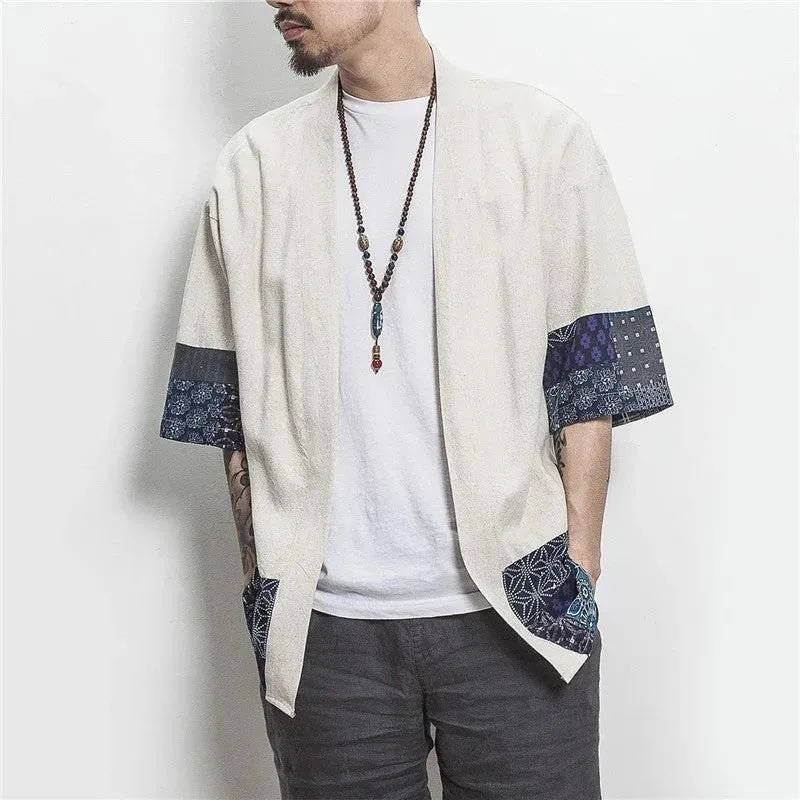 Japon style Veste Kimono Homme Japonais veste japonaise