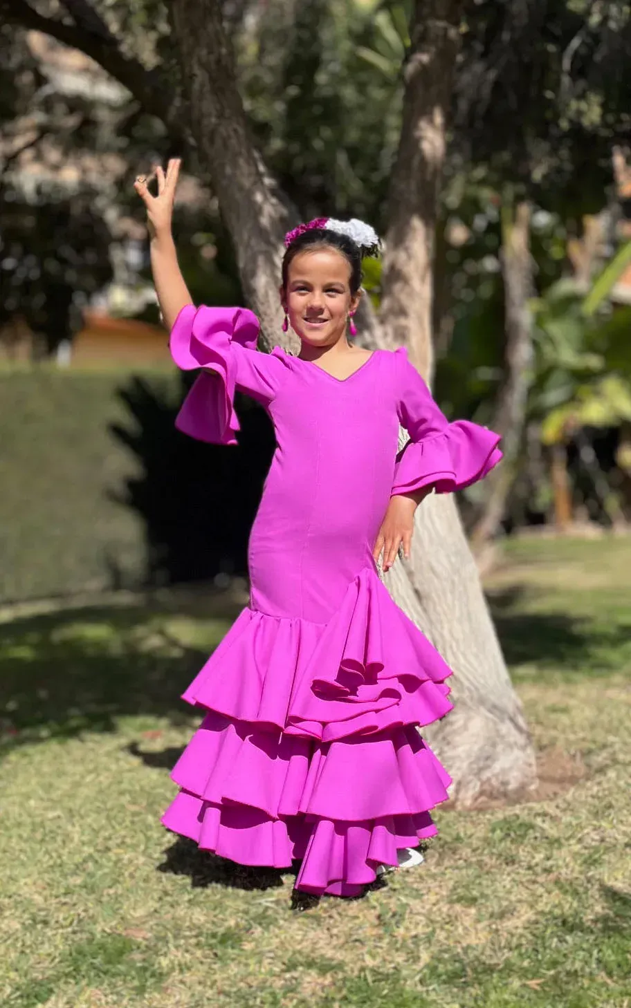 VIVA LA FERIA Triana robe flamenca fille