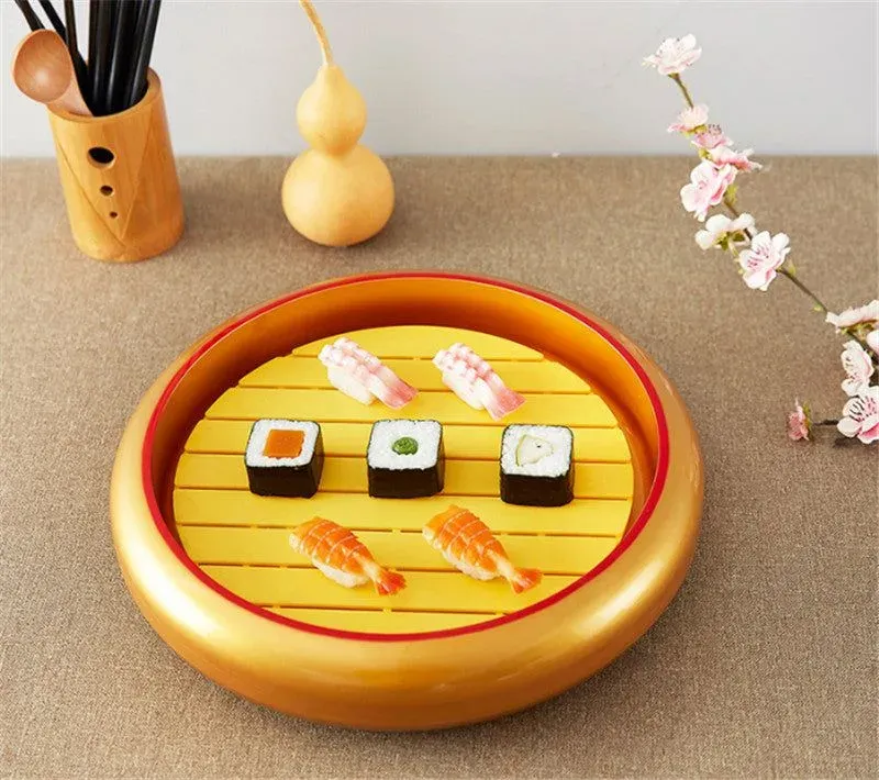 Japon style Jiro plat à sushi esthétique japonaise