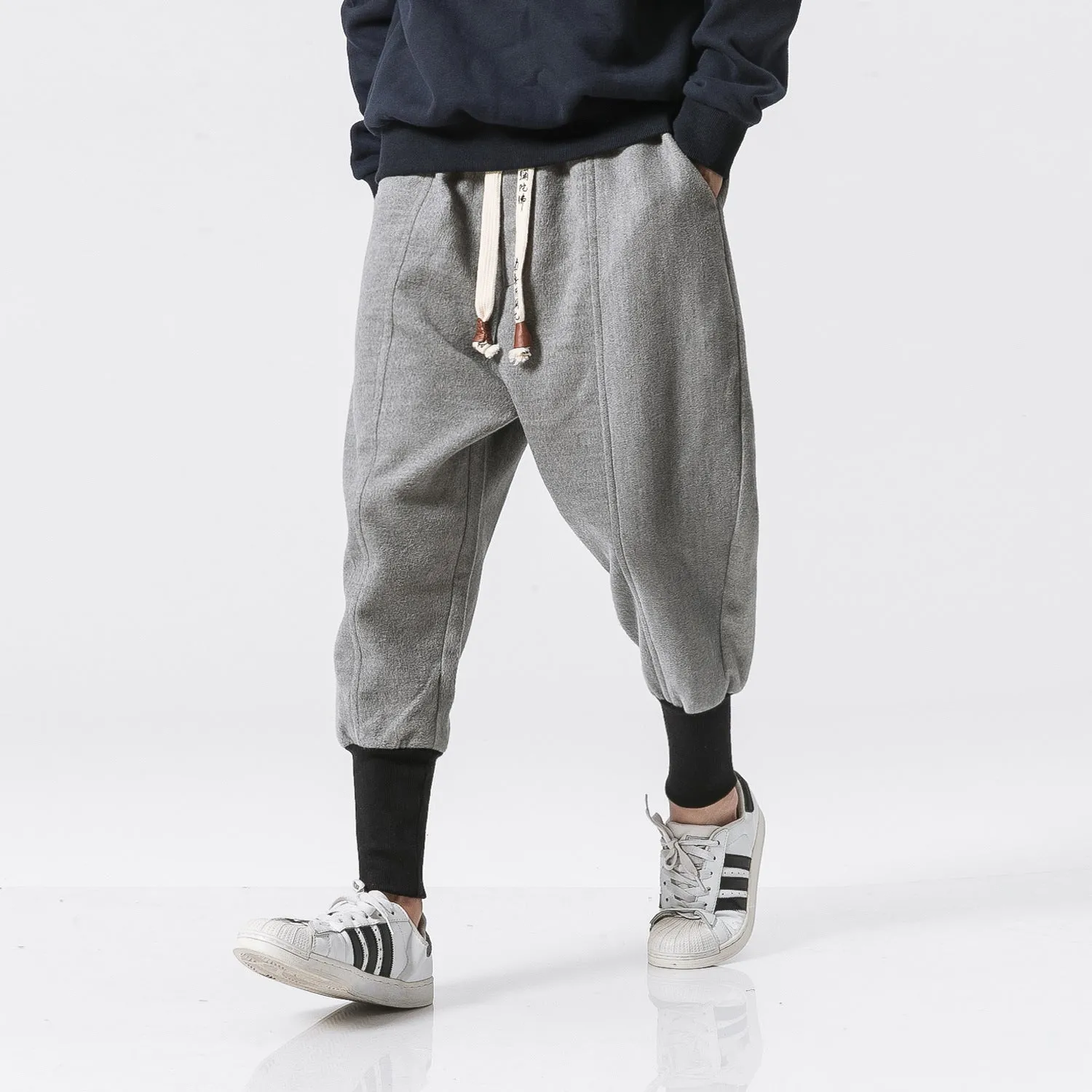 Esprit du Japon pantalon nikka molletonné hiver coton