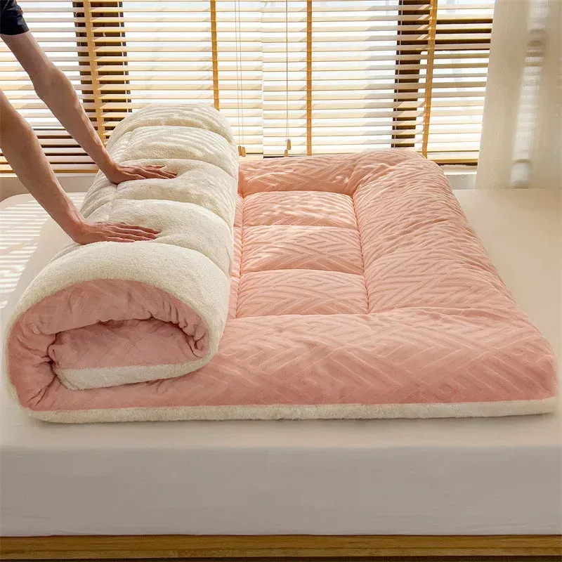 Japon style futon pliable 2 personnes confort