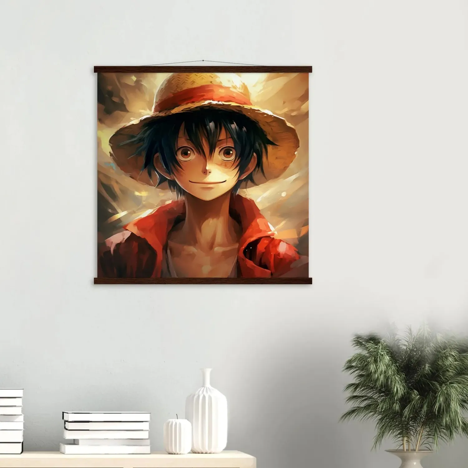 Japon style One Piece Luffy Monkey D tableau