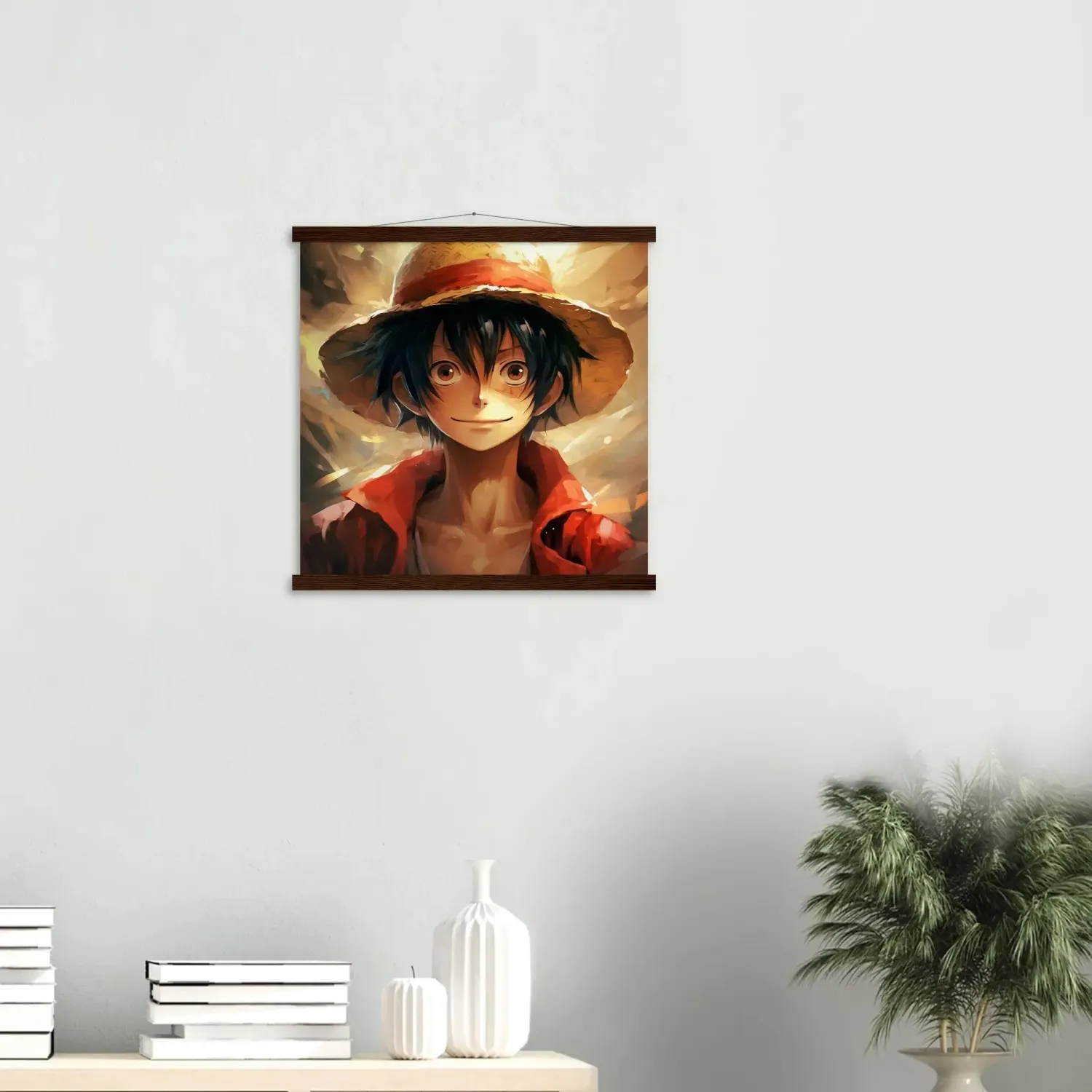 Japon style One Piece Luffy Monkey D tableau