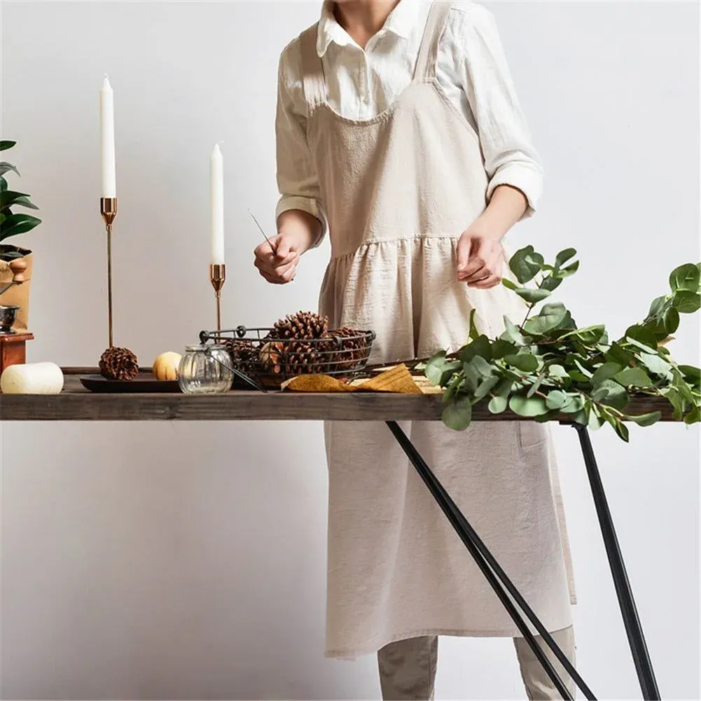 Japon style Woman Apron Hokkaido 4 Colors tablier japonais femme