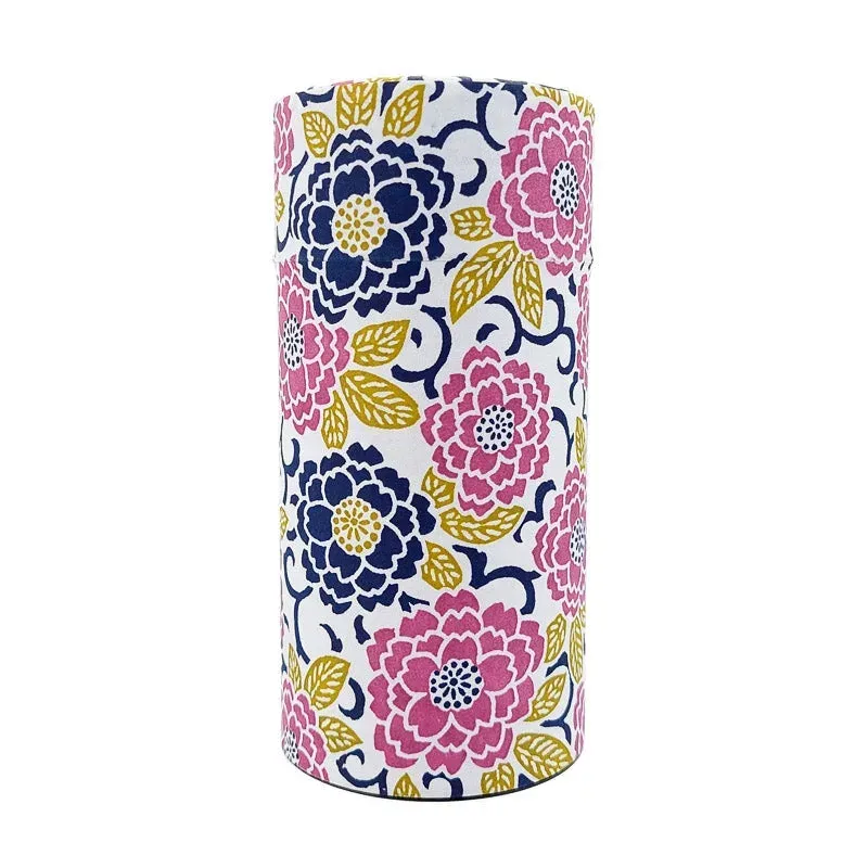 Japon style Washi boîte à thé double couvercle motifs