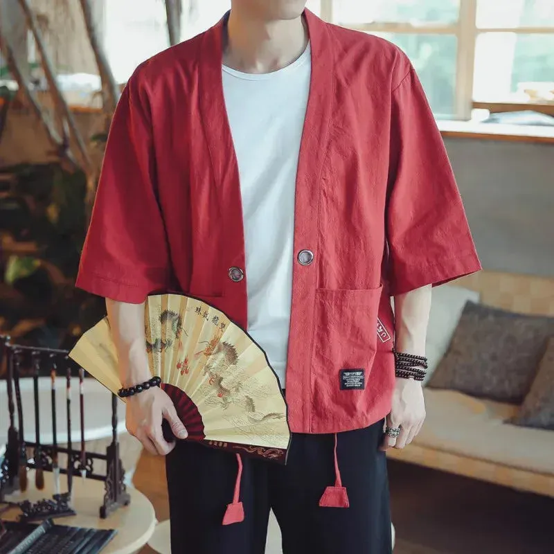 Japon style kimono homme streetwear