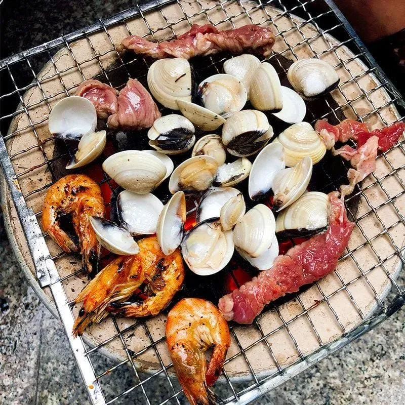 Japon style Barbeque Au barbecue japonais compact