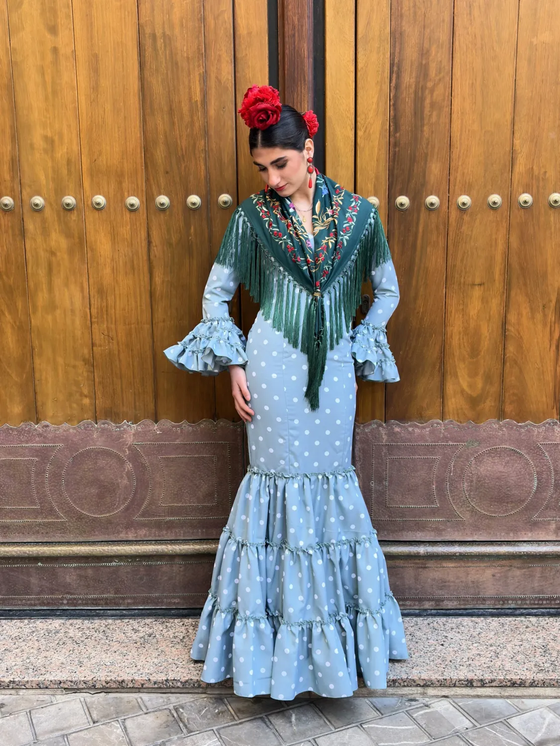 VIVA LA FERIA Vanesa robe gitane canastera