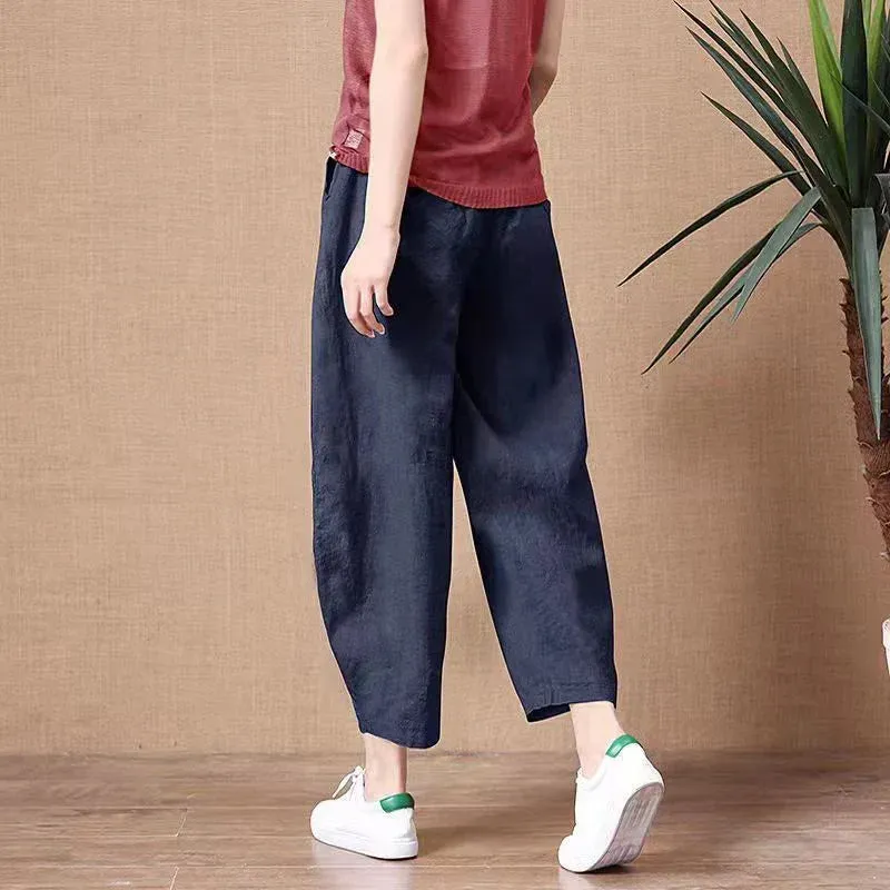 Japon style pantalon traditionnel japonais coupe large