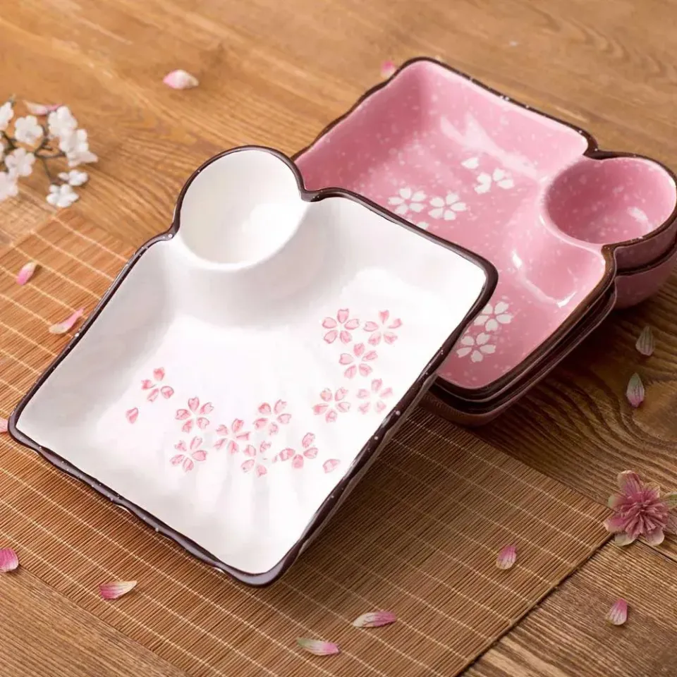 Japon style Sakura assiette japonaise fleurs