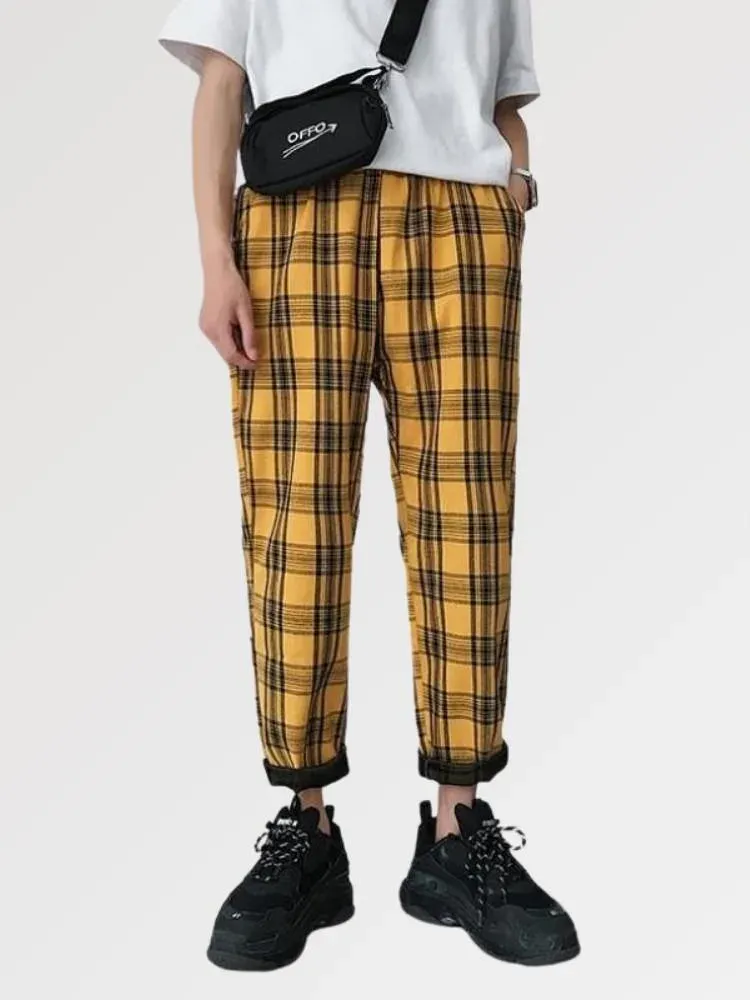 Japon Style Waito pantalon streetwear coupe moderne