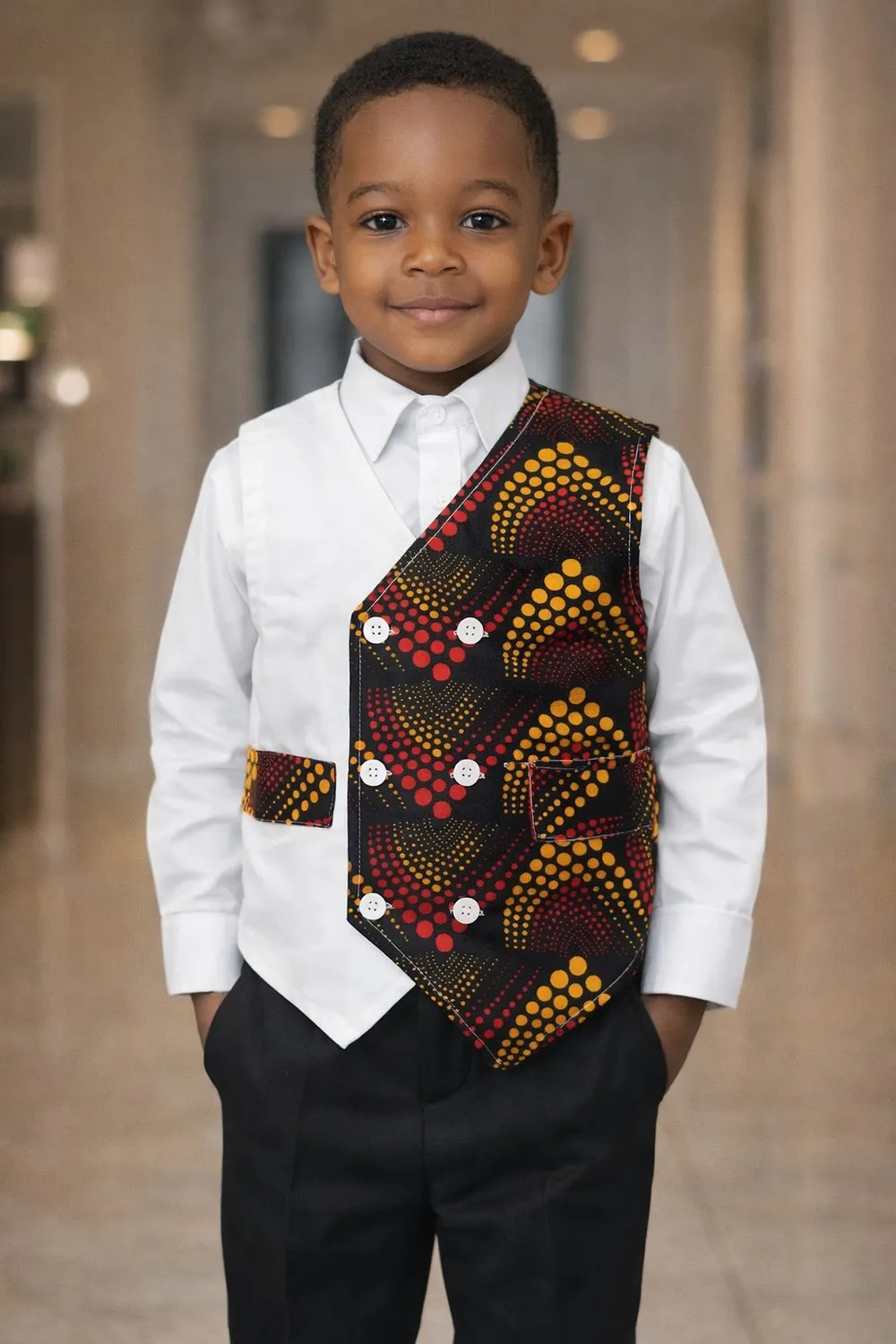 KAVAZI Boys Ankara Vest gilet garçon