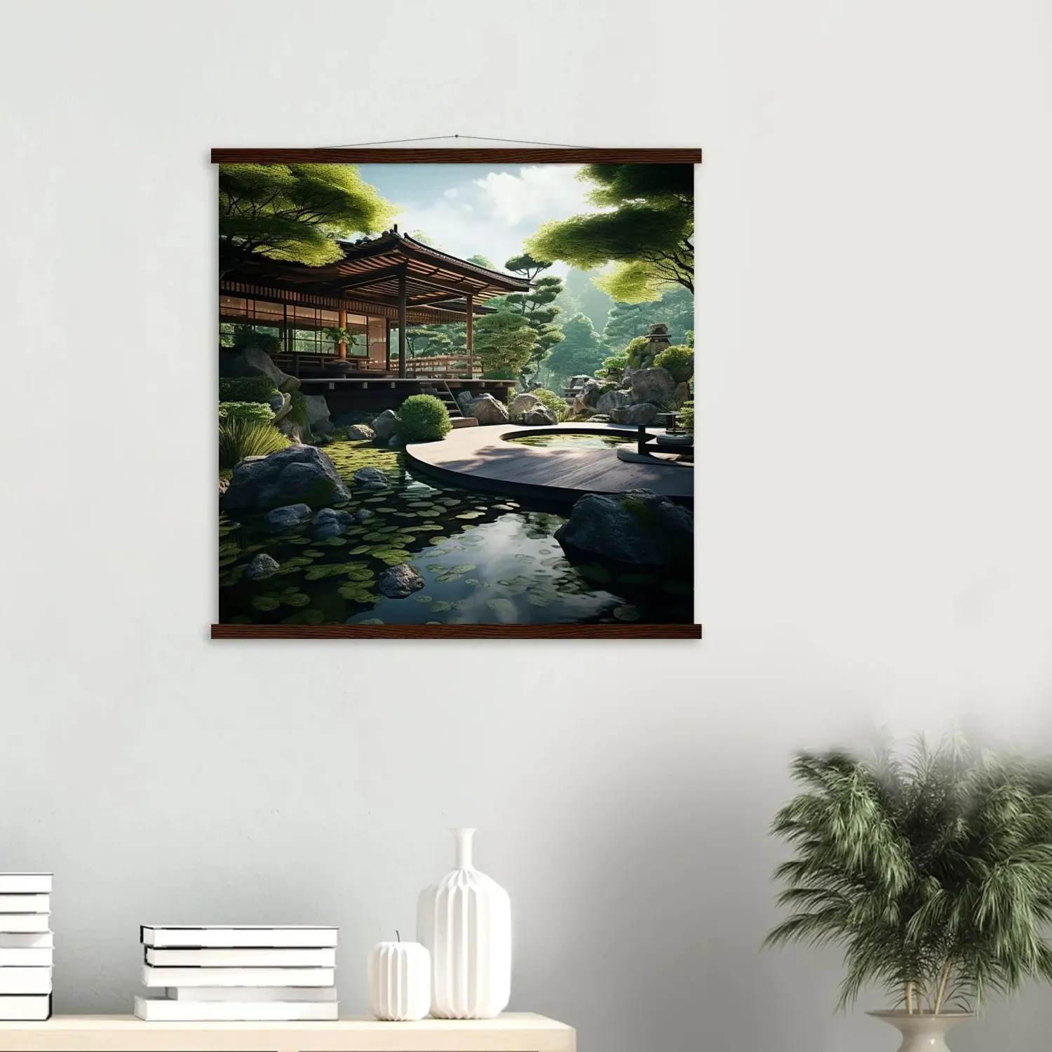Japon style Zen soreiyu tableau