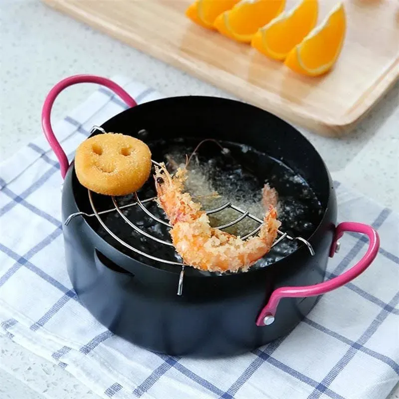 Japon style Tempura Pot Mu pot à tempura inox