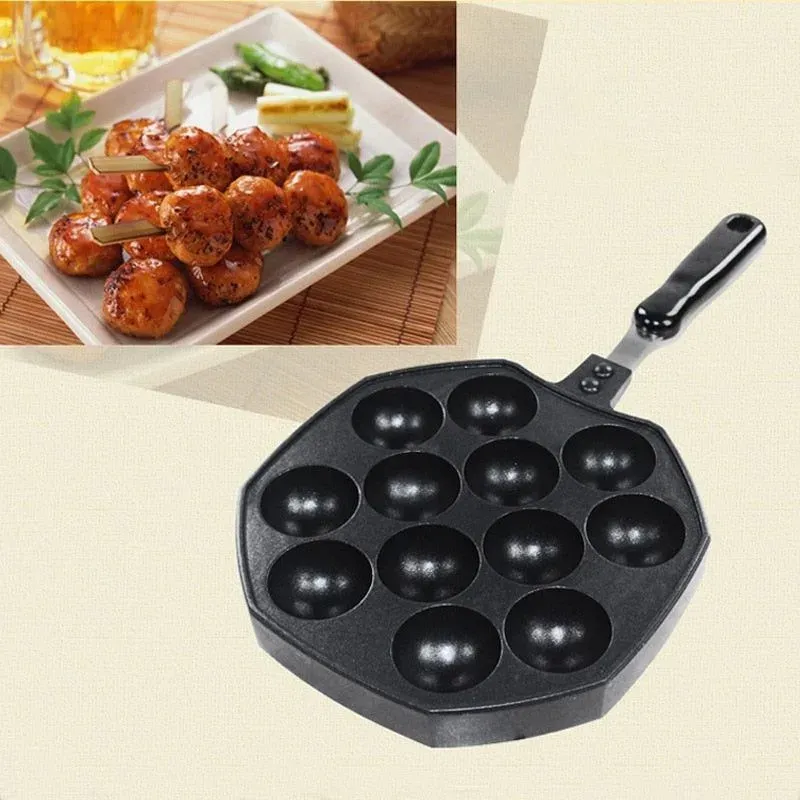 Japon style Magome poêle à takoyaki 12 alvéoles antiadhésive