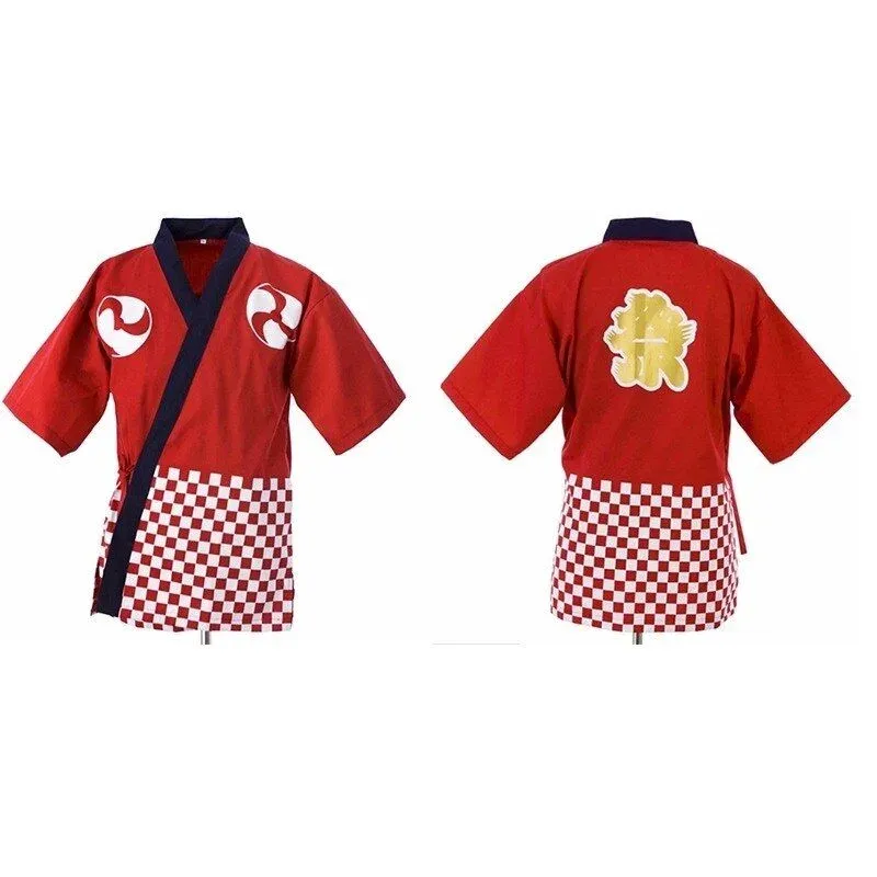 Japon style Otoko veste de chef japonaise coton