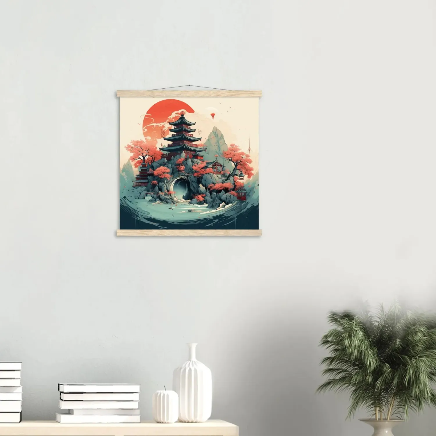 Japon Style Okoiyuma Tableau Japonais