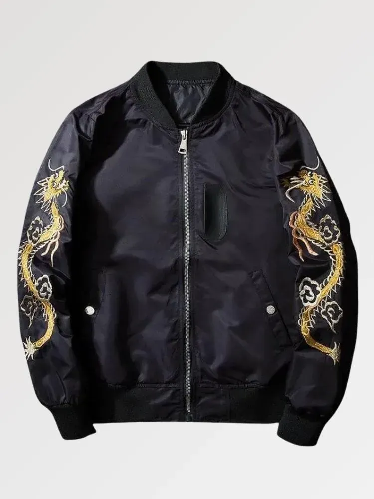 Japon Style Original Aviator Glory Bound Bomber coton