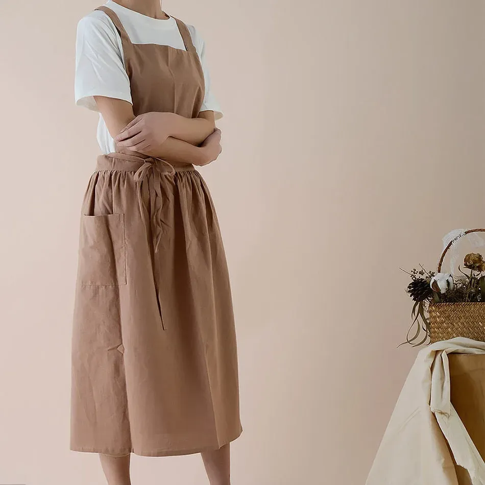 Japon style robe tablier japonaise femme