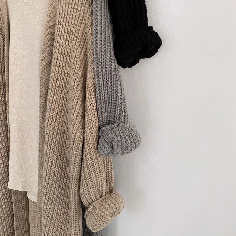 Esprit du Japon Cardigan Kimono Long Femme gilet coton