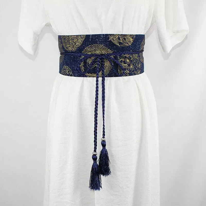 Japon style Traditionnelle ceinture obi artisanale