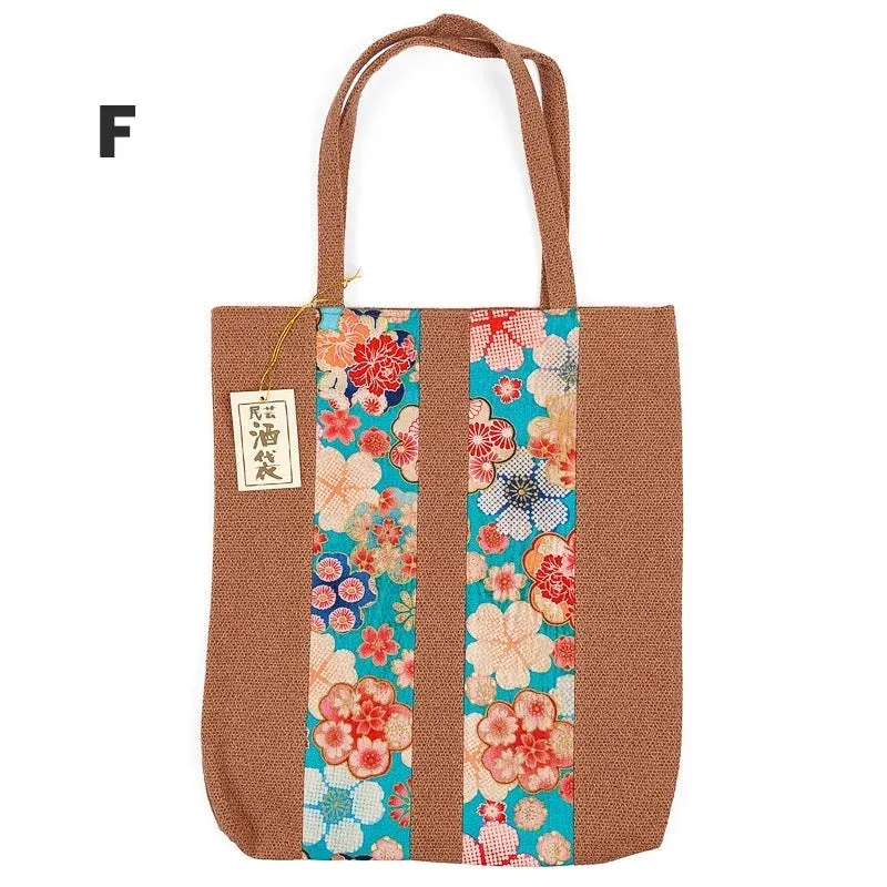 Japon style Motifs Japonais tote bag tissu kimono