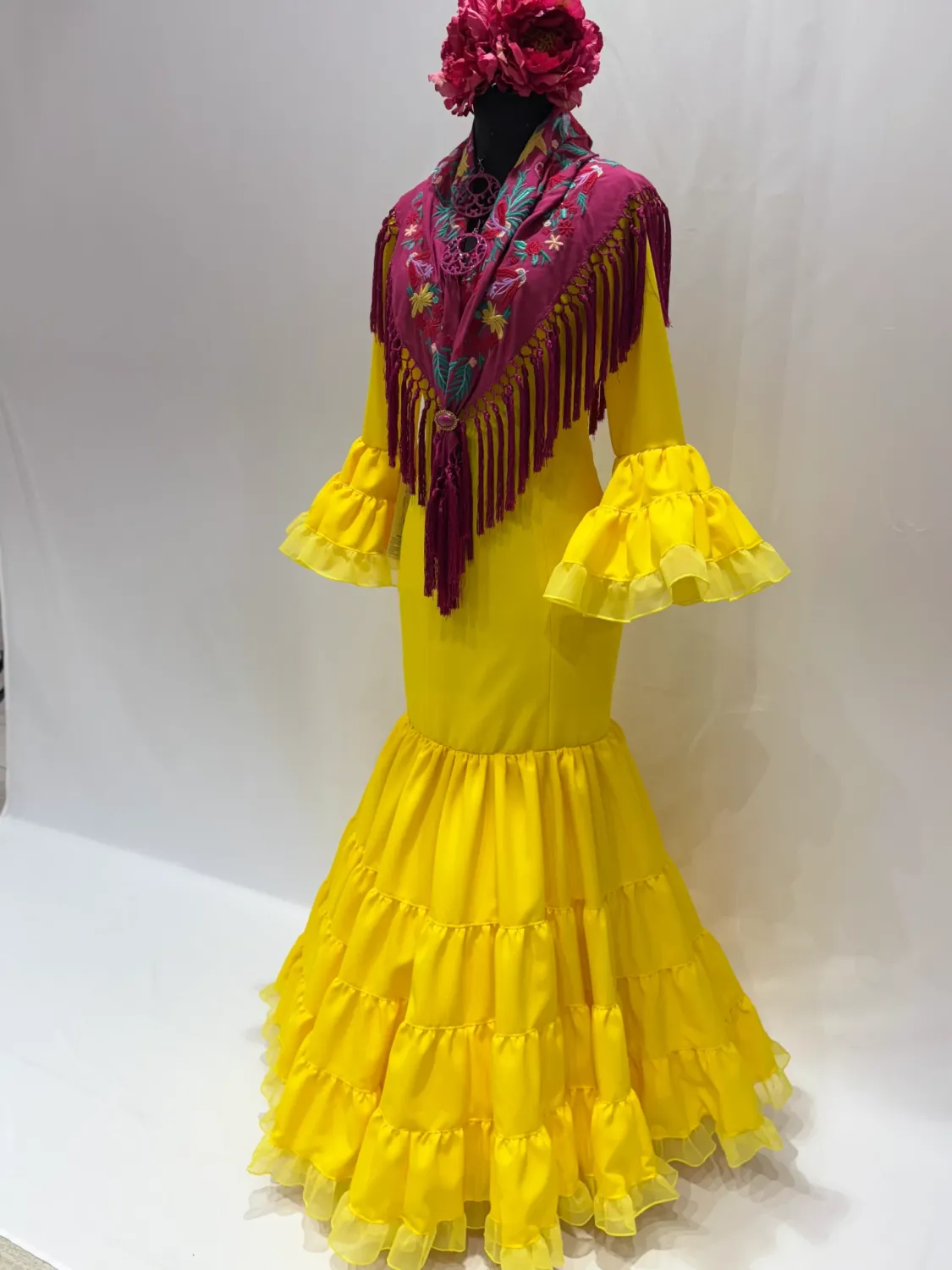 Viva La Feria Canastero robe gitane jaune canastero