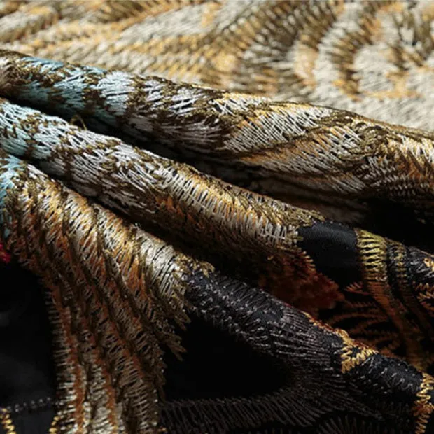 Esprit du Japon sukajan brodé Tsuru bomber