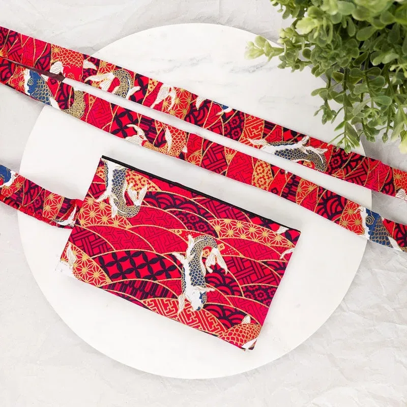 Japon style Hanami ceinture obi coton