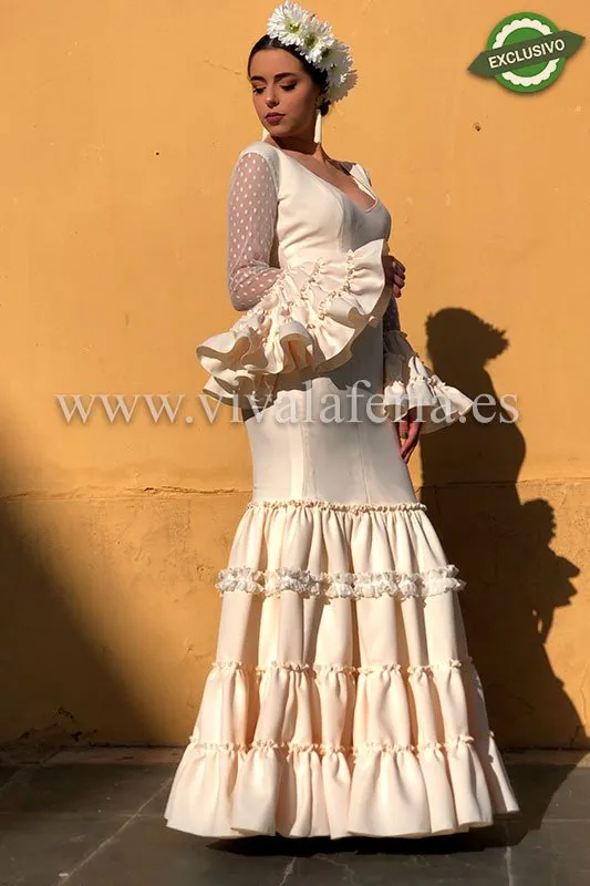 Viva la Feria Canastero robe flamenca stretch