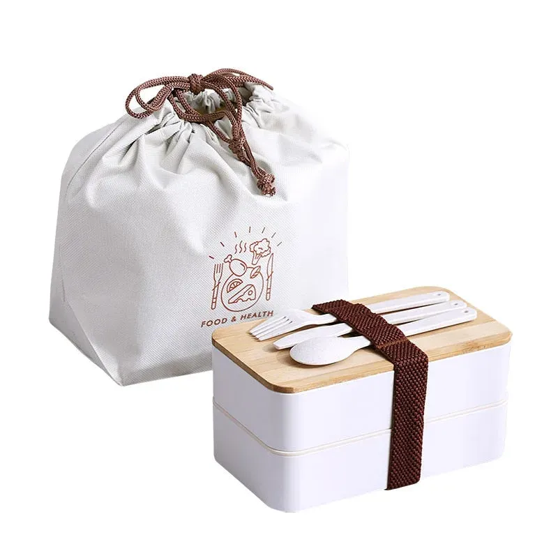 Japon style boîte bento bois lunch box