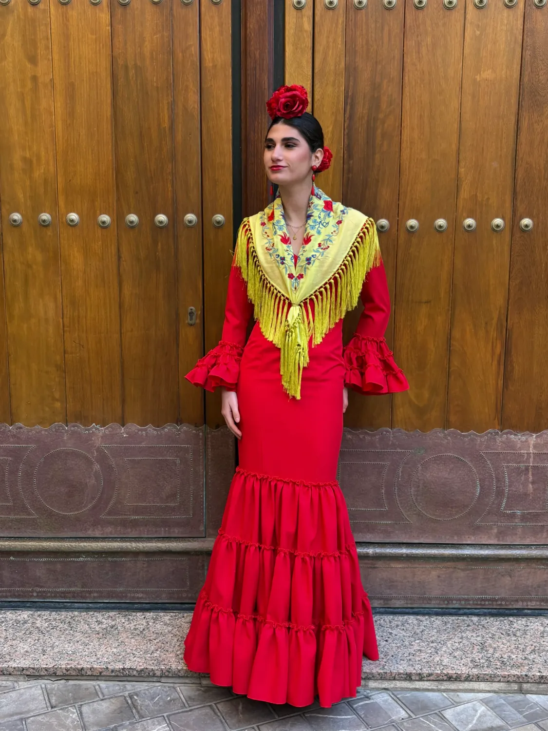 VIVA LA FERIA Vanesa robe gitane canastera