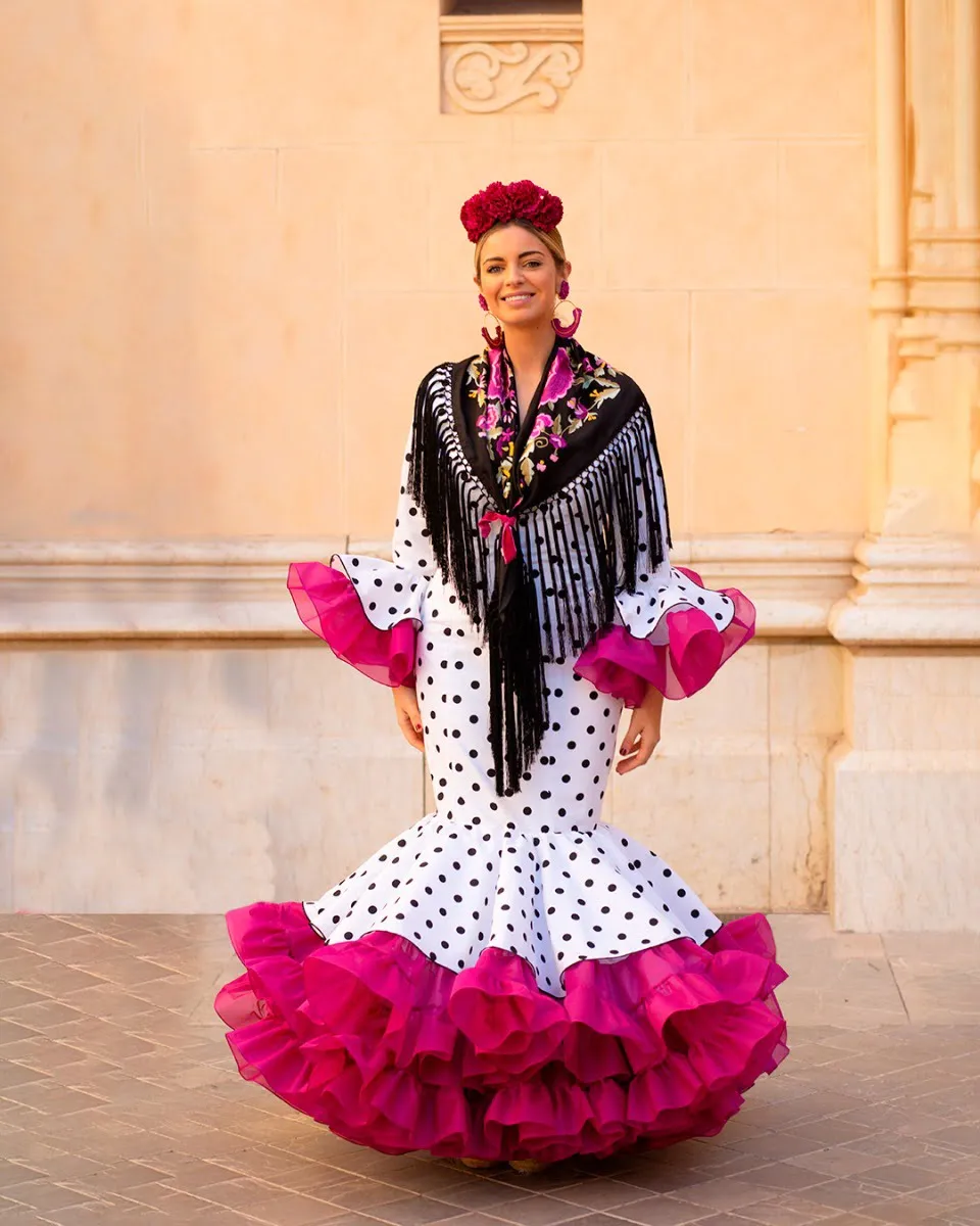 Viva La Feria Palacios robe flamenco