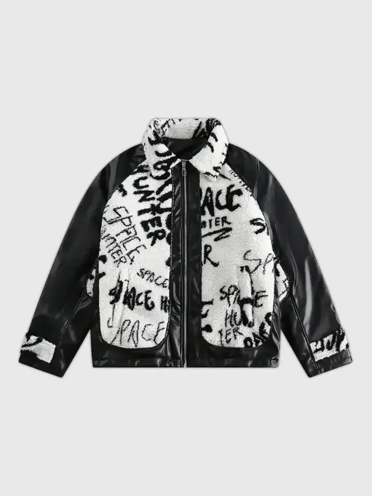 Japon style Streetwear blouson rembourré matelassé hiver