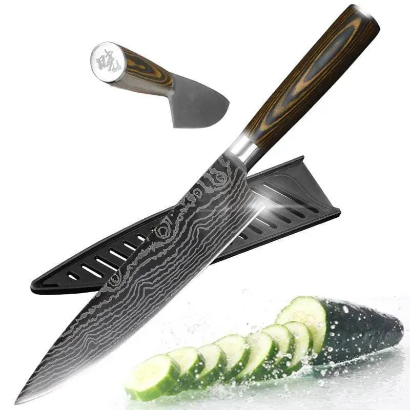 Japon style Knife Shaka couteau japonais
