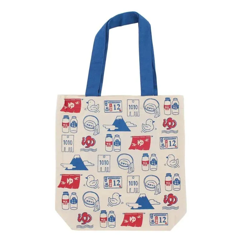 Japon Style Tote Bag Motif Japonais Grand Coton
