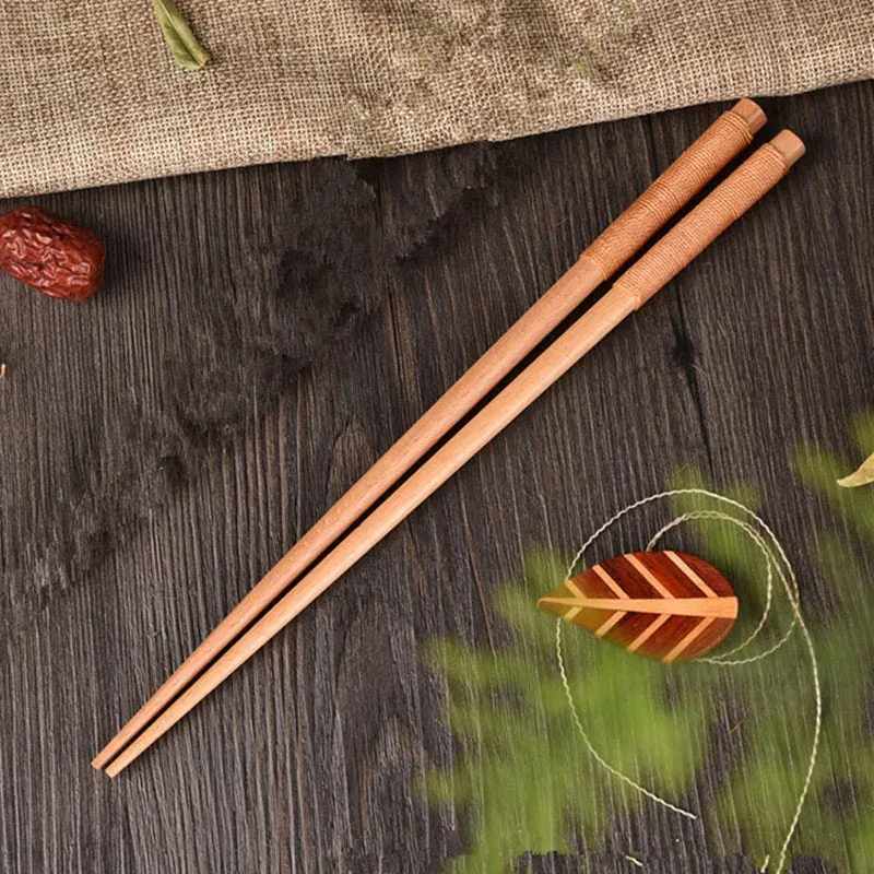 Japon style baguettes japonaises bois fil tressé