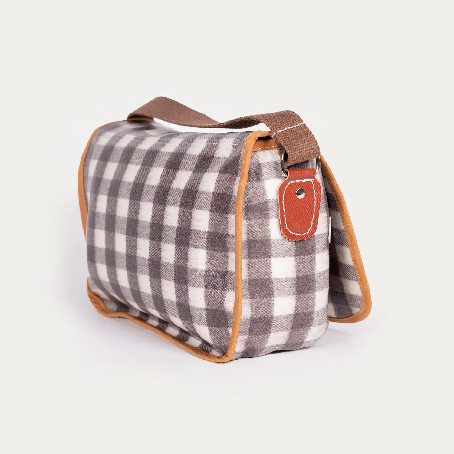 Mistral Sac Saquetoun Camargue sac laine carreaux