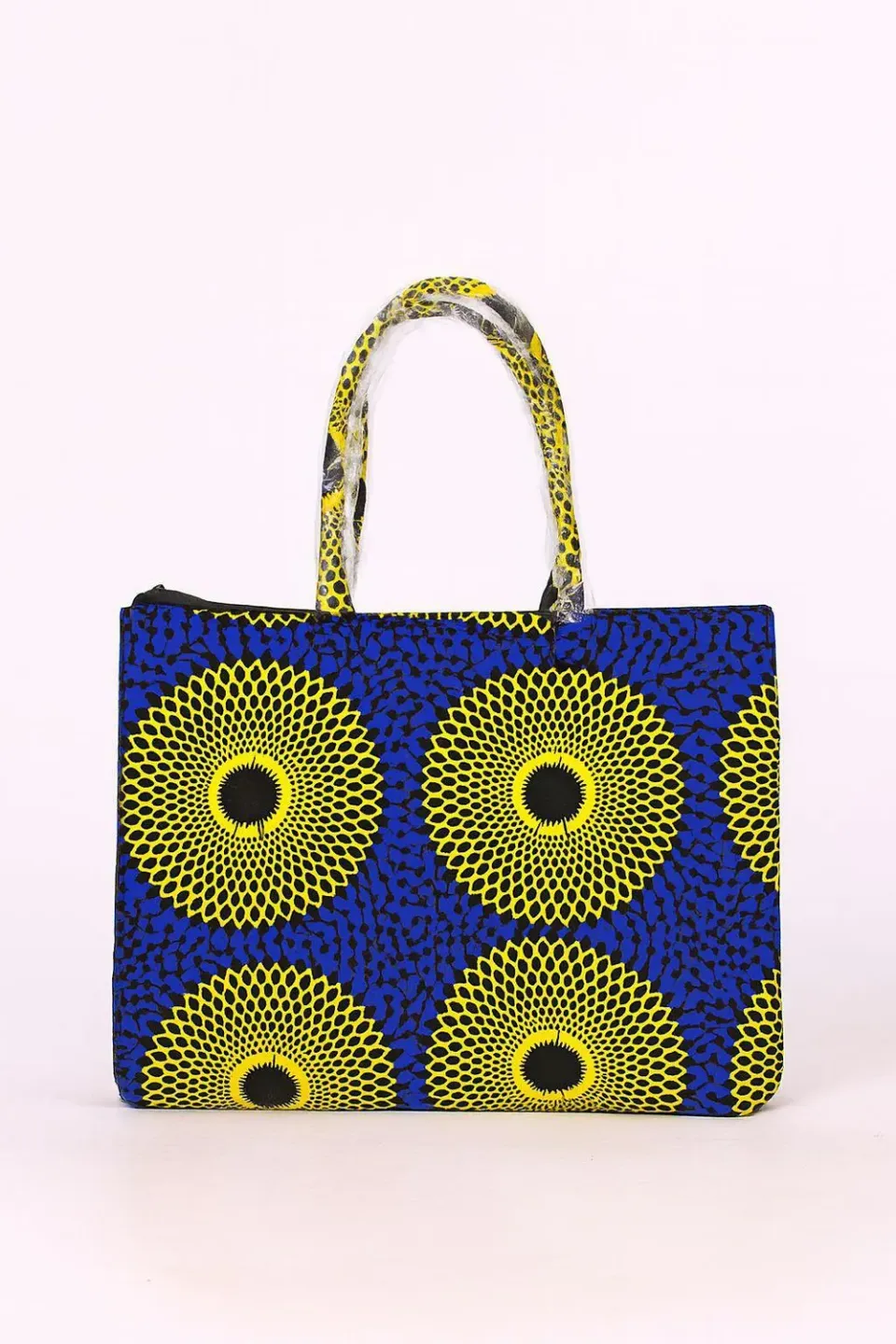 Kavazi TB01 sac tote ankara à zip heritage